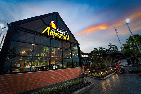 Café Amazon: chuỗi quán nạp cà phê và nạp điện