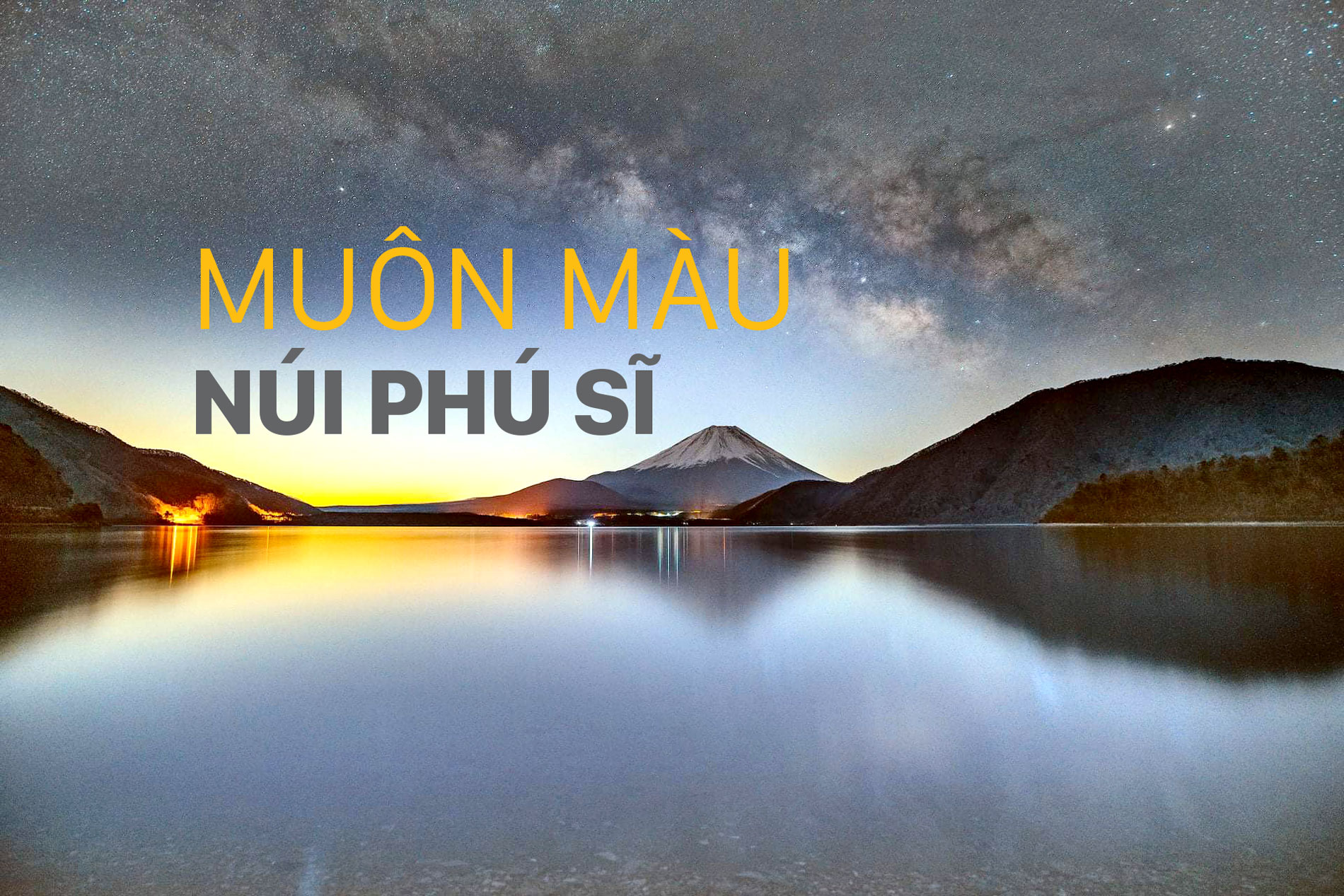 MUÔN MÀU NÚI PHÚ SĨ